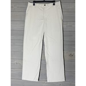 Amazon Essentials Mens Classic Khaki Pants Chinos 35 X 30 Flat Front